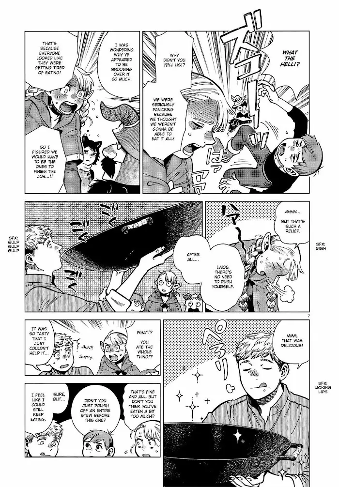 Delicious in Dungeon Chapter 97 image 07_optimized